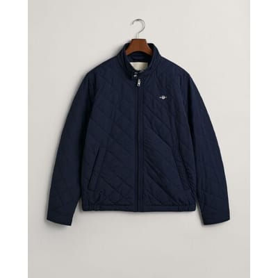 Gant Jas Gewatteerd Navy - Maat 4XL - Heren - Tussenjas