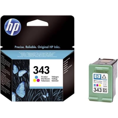 HP Inktcartridge 343 Origineel Cyaan, Magenta, Geel C8766EE Inkt