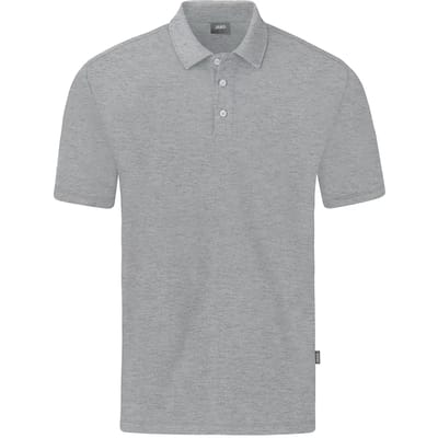 Jako Organic Polo Stretch Heren - Lichtgrijs Gemeleerd | Maat: 3XL