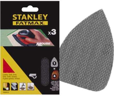 Stanley Fatmax Schuurgaas "mouse" Schuurmachine Sta39127-xj K120 3 Stuks