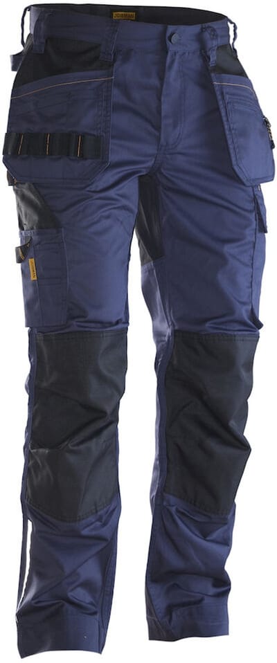 Jobman 2326 Craftsman Trousers Stretch 65232620 - Navy/Zwart - C56