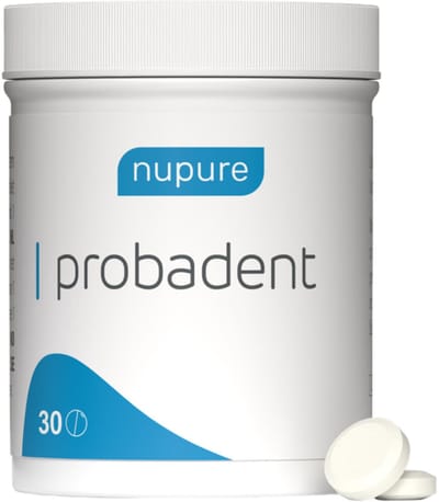 Nupure Probadent - 2-in-1 formule met bacteriestam én vitamine D ter ondersteuning van het gebit - 30 tabletten