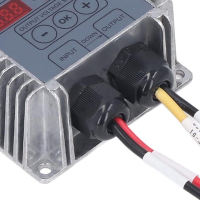 Solar Laadregelaar - MPPT Controller - Energie Beheer - Slimme Tracking - 10-30V Instelbaar - Zilver