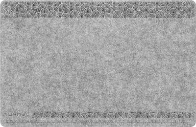 Naaimachine Mat - Onderlegger Trillingsdempend - Stabiel Naaien - Antislip Geluidsdempend - 49 x 32 cm - Grijs Melange