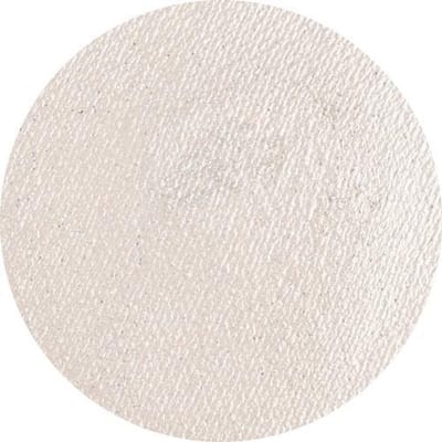 Superstar - Aqua face- and bodypaint silverwhite glitter(16gr)