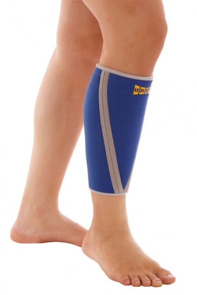 Uriel - Kuitbrace - Kuitbandage - Compressie - Scheenbeen ondersteuning - Neopreen - Unisex - Maat XS