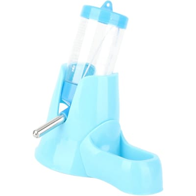 Bouteille d'eau suspendue pour hamster 3 en 1 Distributeur d'eau automatique pour petits animaux white
