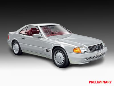 Revell Modelbouwpakket Auto - 05615 Mercedes-Benz 300 SL-24 Coupé - 140 Years MB - Duitse Auto - Geschenkset Plastic - 1:24 - Modelbouw