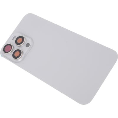 Achterruit Cover Vervanging voor 15 Pro Maximum Telefoon Achterruit Cover Batterijklep met Pre