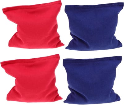 Zachte Bean Bags - Gooizakjes Werpspel - Buitenspellen Familie - Veilig Zacht Materiaal - 15x15x2.5CM - Veelkleurig
