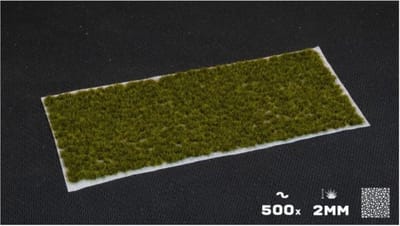Kleine Grasplukjes 2mm voor Modelbouw en Diorama's