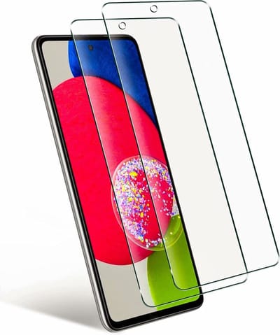 Screenprotector Geschikt voor Samsung Galaxy A53 Screenprotector - Screenprotector Geschikt voor Samsung Galaxy A53 5G Screenprotector Glas Gehard - A53 Tempered Glass - 2 Stuks