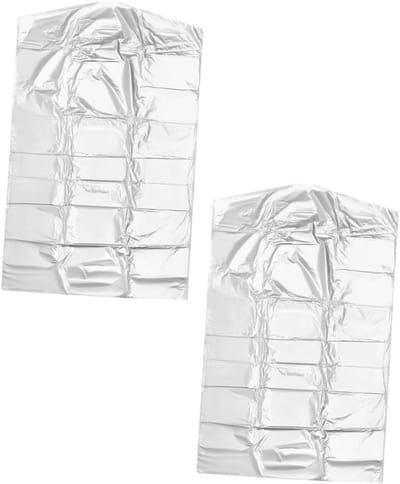 Kledinghoezen Set - Opberghoezen - Kleding Beschermen - Stof- en Vochtwerend - 60 Stuks - Wit