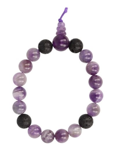 Amethist powerbead mannen armband
