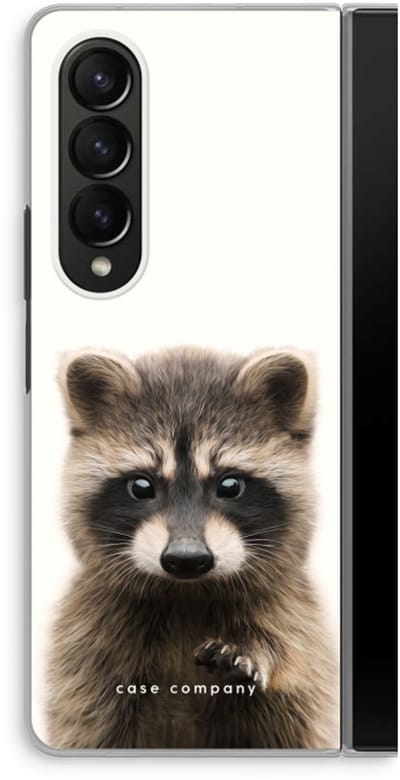 Case Company® - Hoesje geschikt voor Samsung Galaxy Z Fold4 hoesje - Rocco - Soft Cover Telefoonhoesje - Bescherming aan alle Kanten en Schermrand
