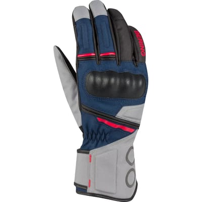 Bering Siberia Handschoenen Grijs Blauw Rood - Handschoen