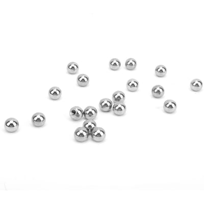 20 stuks M4 Schroefdraad Bal Roestvrij Staal Boor Afwerkingskraal voor 3D Printer Magnetische Verbindingen