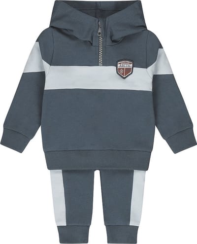 Dirkje-Jongens babypakje 2pce- Petrol - maat 80