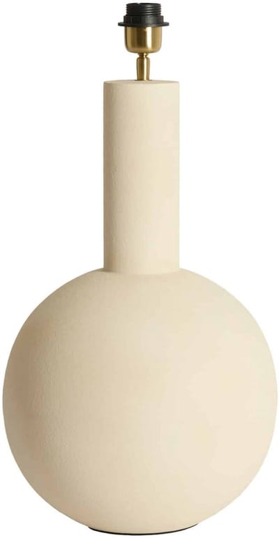 Light & Living Tafellamp Benao - Mat Crème - Ø31x53cm - Modern - Woonkamer - Slaapkamer