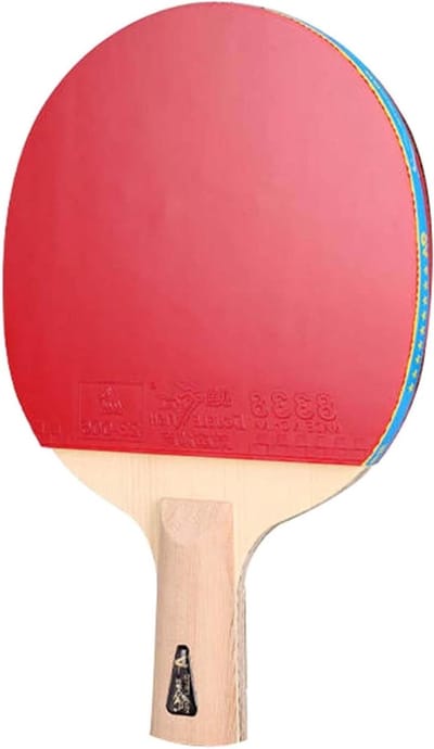 Tafeltennisbatset - Pingpongrackets - Tafeltennis Spelen - 3 Hout 2 Carbon Fiber - Korte steel - Niet gespecificeerd