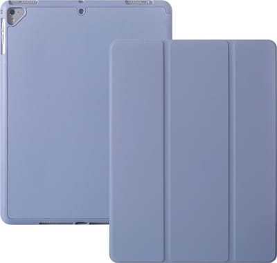 Tablet Hoes + Standaardfunctie - Geschikt voor iPad Hoes 5e, 6e, Air 1e, Air 2e Generatie - 9.7 inch (2017/2018) - Lavender Paars