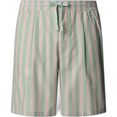 Gestreepte gekleurde popeline korte broek Pepe Jeans