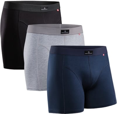 DANISH ENDURANCE Boxershorts - Katoenen Ondergoed - Klassieke Pasvorm - Heren - 3 paar - S