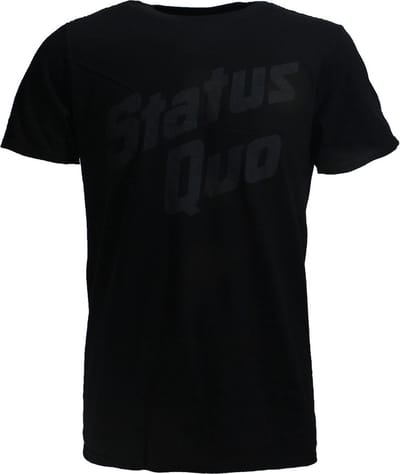 Status Quo Vintage Logo T-Shirt - Officiële Merchandise - M