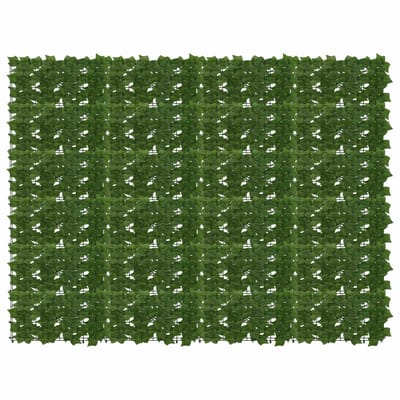 vidaXL - Balkonscherm - met - bladeren - Groen - 200 - x - 150 - cm