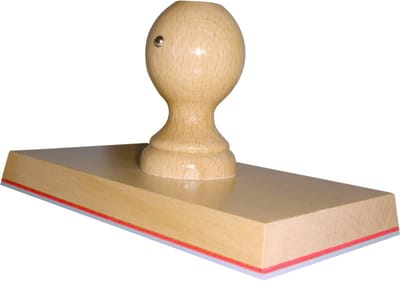 Grote Handstempel 180x100 Mm - Stempels - Stempels volwassenen - Snelle Levering