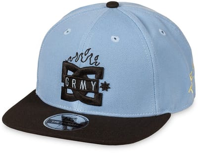 Grimey The Swarm Dc Shoes X Fitted Pet Blauw 7 1/8