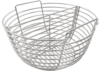 Patton RVS Houtskoolmand voor 20 en 21" large kamado - 35,5 x 34,5 x 20,5 cm