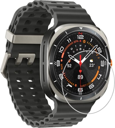 Screenprotector - Geschikt voor Samsung Watch Ultra Screenprotector Bescherm Glas - Screen Protector Geschikt voor Samsung Galaxy Watch Ultra (47 mm) Screenprotector Tempered Glass