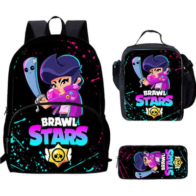 Sac à dos Brawl Stars Impression Haute Définition Multifonctionnel Léger