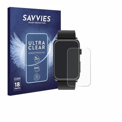 Savvies - Screenprotector voor Marsyu GE50 1.57" - Folie Beschermfolie transparant 18 Stuks