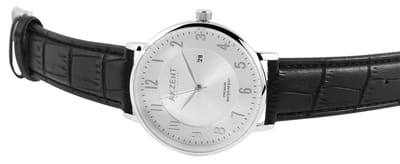 AKZENT Herenhorloge imitatieleer Lahab, 3 ATM