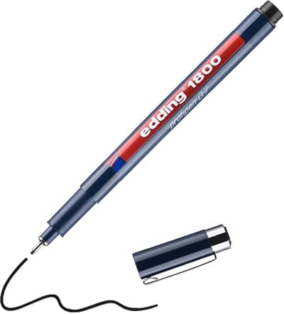Fijne Precisiepen voor Nauwkeurig Schrijven en Schetsen - Fineliner met 0,7 mm Lijnbreedte