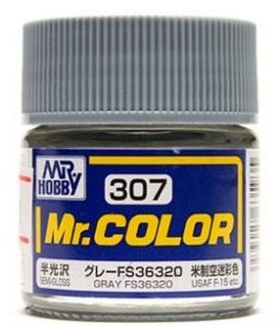 Gunze Mr. Hobby C-307 - Mr. Color 10 ml Gray FS36320 - Lacquer Modelbouwverf
