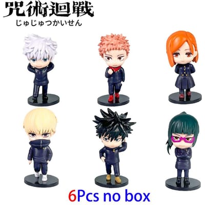 6 stijlen Jujutsu Kaisen Satoru Gojo Yuji Collectie Anime Figuur Blinde doos Creatief Standbeeld Figuur Verrassingscadeaubox Premium Kwaliteit