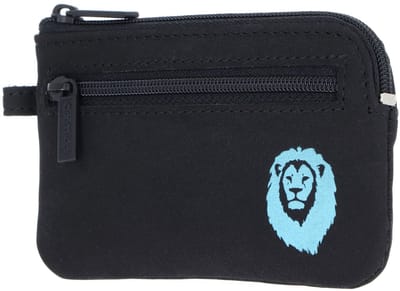 oxmox sleutelgeval New Cryptan Keyholder Freedom Lion Print Cyan Black zwart