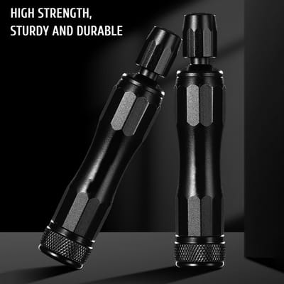 Tubeless Bandenreparatieset Repareert Lekke Banden van Mountainbikes en Racefietsen black