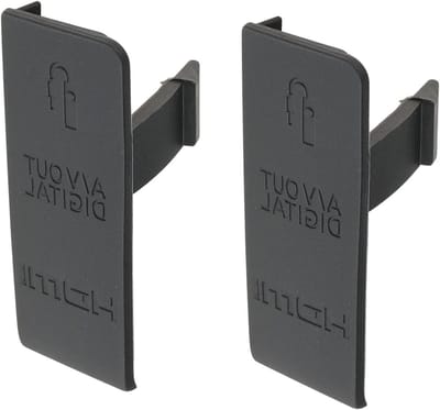 2x Vervangende Rubber Hoesjes Geschikt voor Canon EOS 500D - Bescherming, Grip en Duurzaamheid