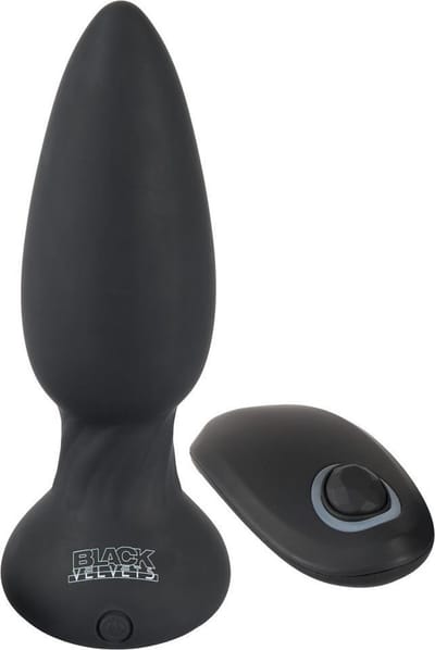 Zwarte Vibrerende Buttplug met Afstandsbediening