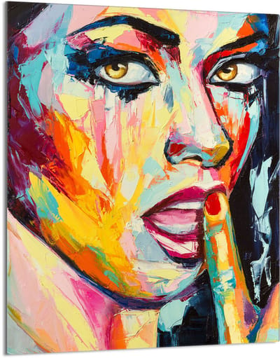 TMK ArtDeko - Snijplank - 40x52 cm - Vrouwelijk Ontwerp