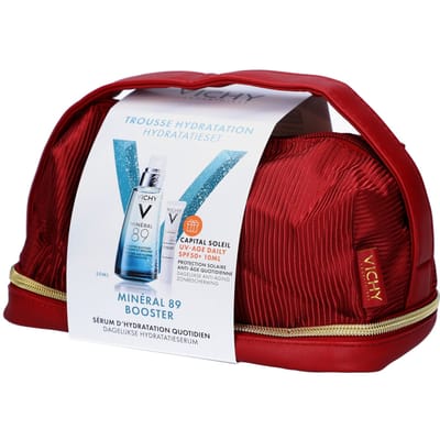 Vichy Hydratatieset | Met Minéral 89 Booster + Capital Soleil UV-Age Daily SPF50+ 1 Set