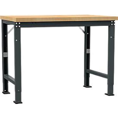 Manuflex werkbank Profi speciaal, tafelblad multiplex, 1250 x 700 mm, antraciet