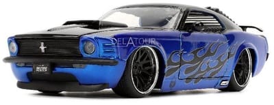 Ford Mustang Boss 429 1970 Blue Flames Jada