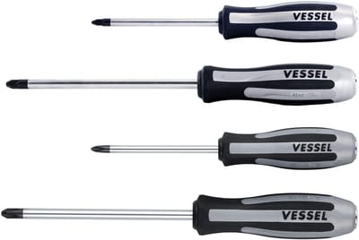 Set van 4 Slagschroevendraaiers PH2 PH3 PZ2 PZ3 Impact Schroevendraaier Set Professioneel