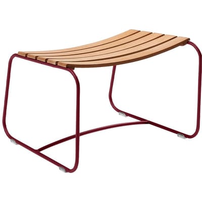Fermob SURPRISING Voetenbank Teak - B9 zwarte kers