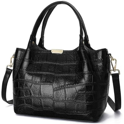Nieuwe Stijl Modieus Licht Luxe High-End Gevoel Grote Capaciteit Koeienhuid Dames Pendelen Draagbaar